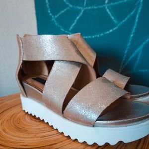 STEVE MADEN PLATFORM SANDALS